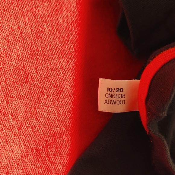 Adidas Short Sleeve Shirt Large Size Black W/Multi Colored Decal GN6838 - Picture 5 of 5